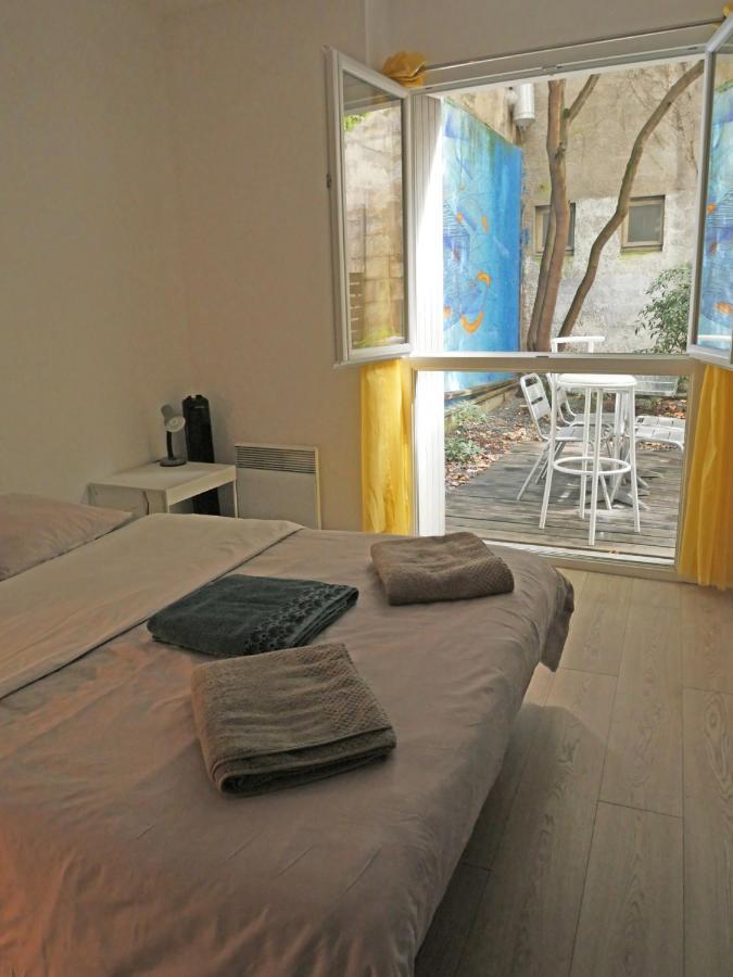 Joli T2 Centre Ville Avec Terrasse Privee & Patio بوردو المظهر الخارجي الصورة
